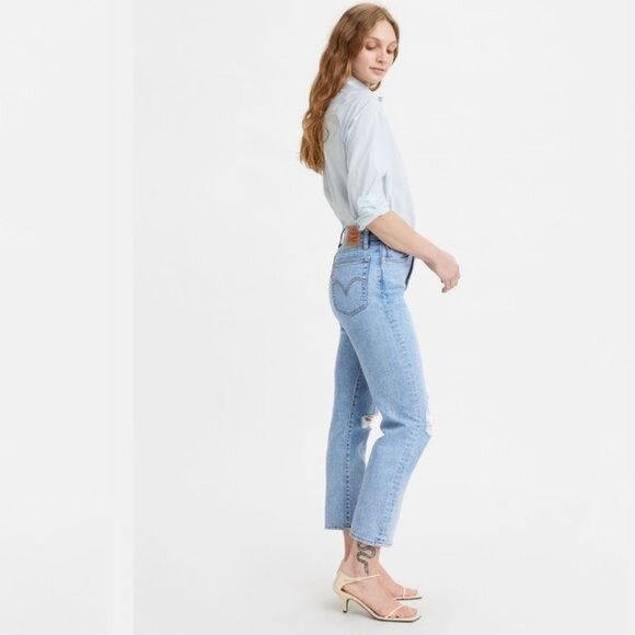 LEVI'S WEDGIE STRAIGHT FIT JEANS BRIDGE OF BELFLOWER 31 - Picture 11 of 12